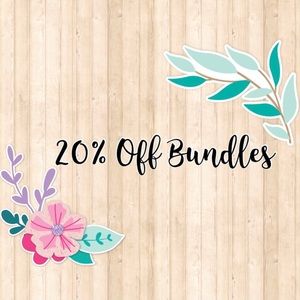 ***20% OFF Bundles***